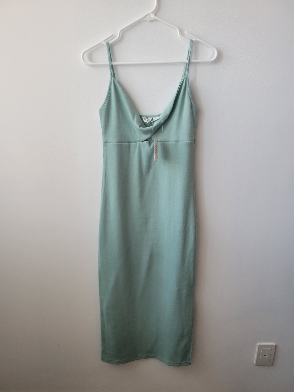 Roxy Mint Green Slip Dress with Adjustable Straps